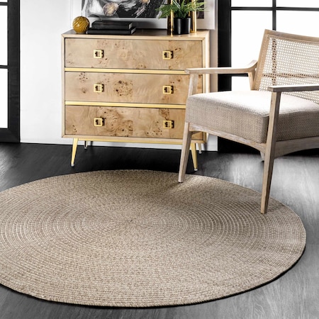 Nuloom Wynn Braided Indoor/Outdoor Area Rug 5ft HJFV01G-R505